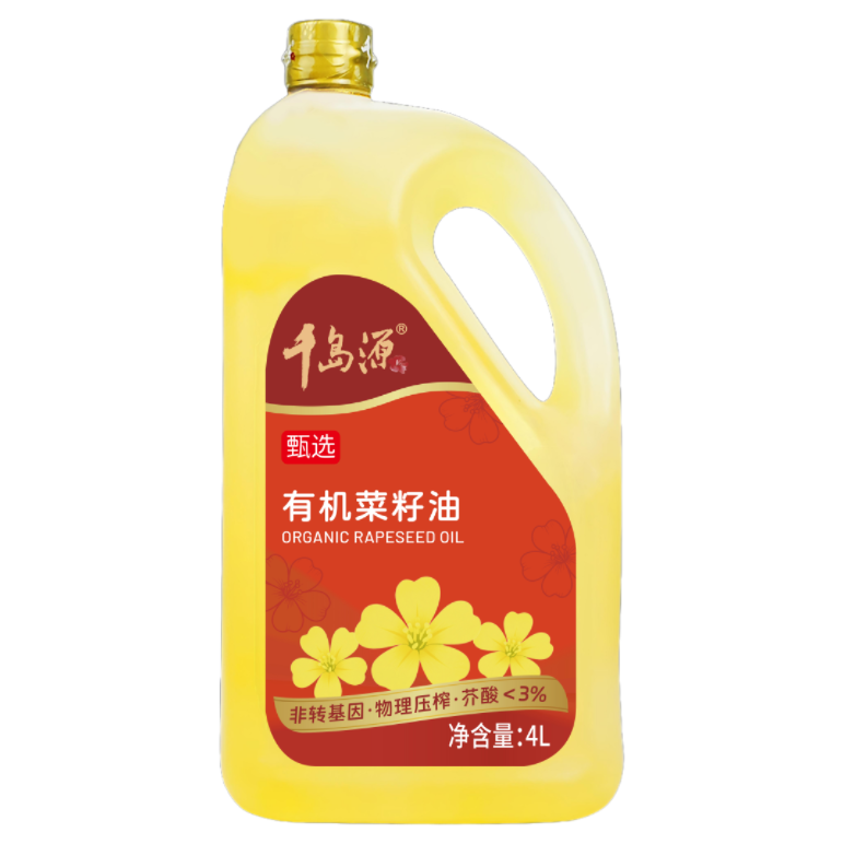 有機菜籽油 4L